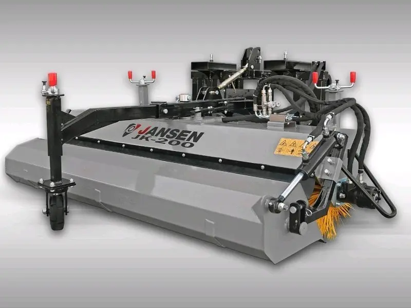 Traktor Kehrmaschine Jansen JK-200 Euroaufnahme Kat1+2 – Bild 2