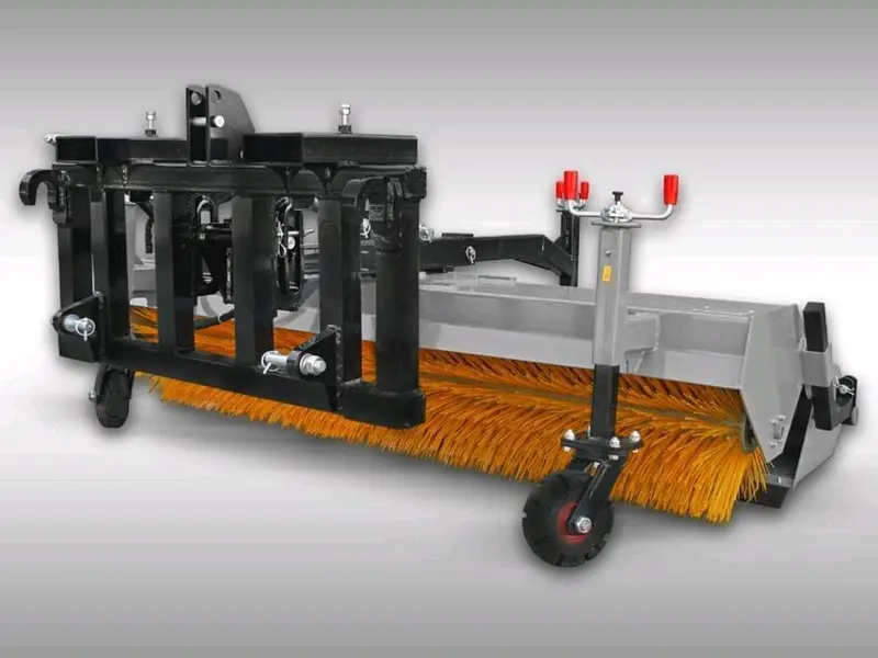 Traktor Kehrmaschine Jansen JK-200 Euroaufnahme Kat1+2 – Bild 3