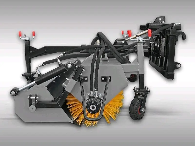 Traktor Kehrmaschine Jansen JK-200 Euroaufnahme Kat1+2 – Bild 4