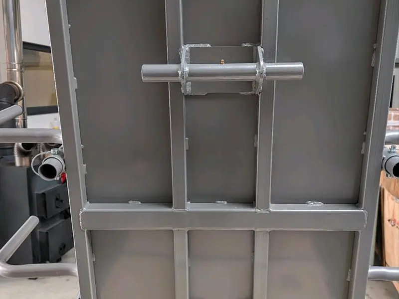 Rungengestell Jansen MSK-500, Rückewagen-Wanne, Meterholz – Bild 3