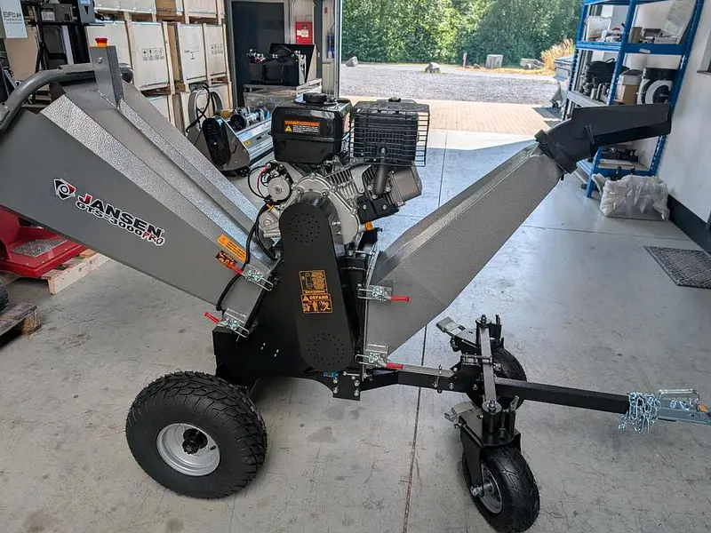 Gartenschredder Jansen GTS-3000 pro, Holzschredder, Häcksler – Bild 2