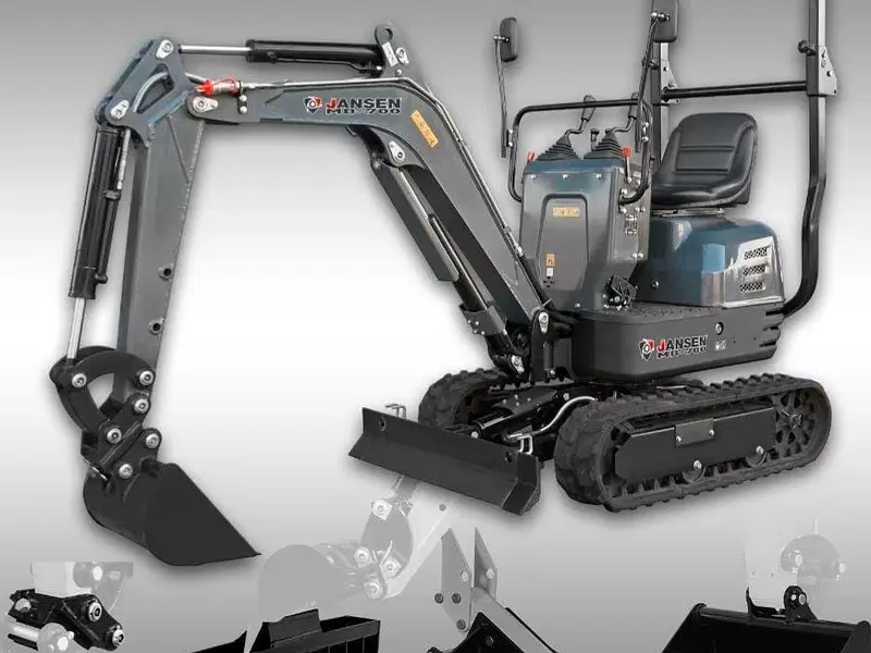 Jansen MB-700 Minibagger Bagger Microbagger Sofort Verfügbar