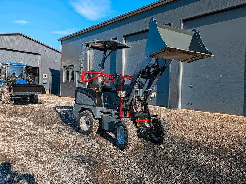 Jansen Radlader HL-500E, Hoflader, Kompaktlader – Bild 2