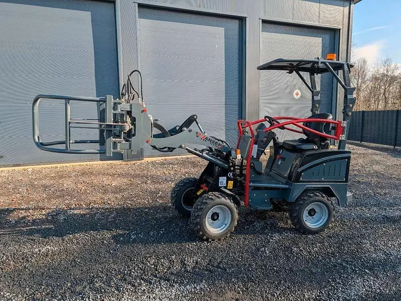 Jansen Radlader HL-500E, Hoflader, Kompaktlader – Bild 7