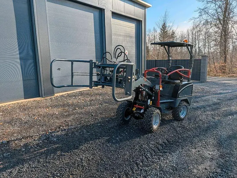 Jansen Radlader HL-500E, Hoflader, Kompaktlader – Bild 9