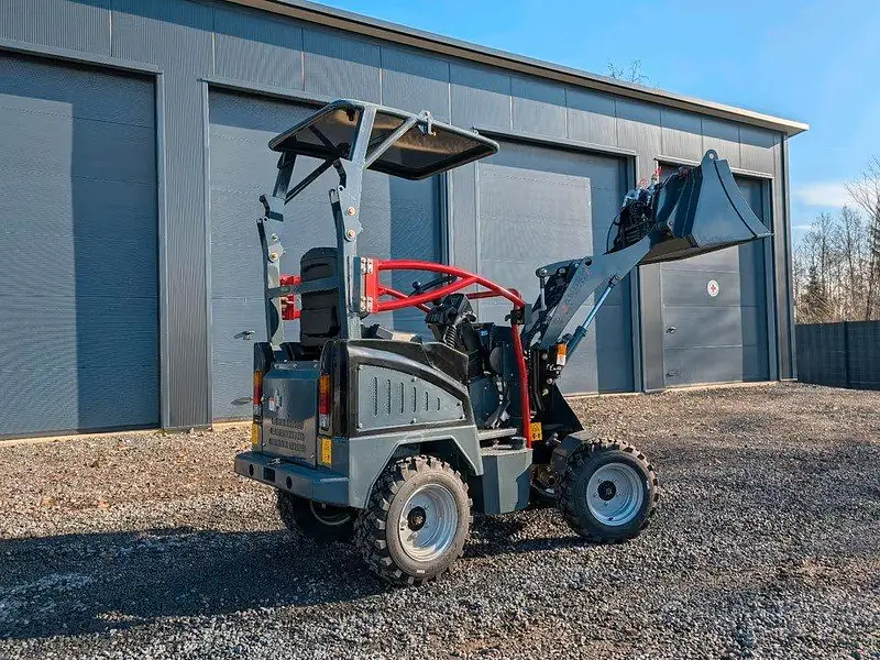 Jansen Radlader HL-500E, Hoflader, Kompaktlader – Bild 3