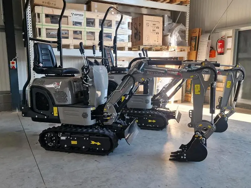 Jansen MB 800 Minibagger, Mikrobagger, Finanzierung, Bagger
