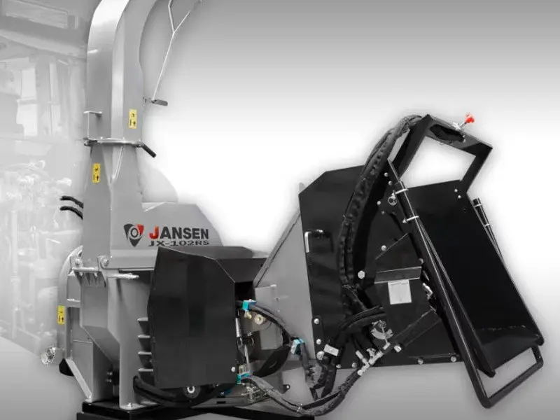 Schredder Jansen JX-102RS Häcksler Holzhäcksler Holzschredder