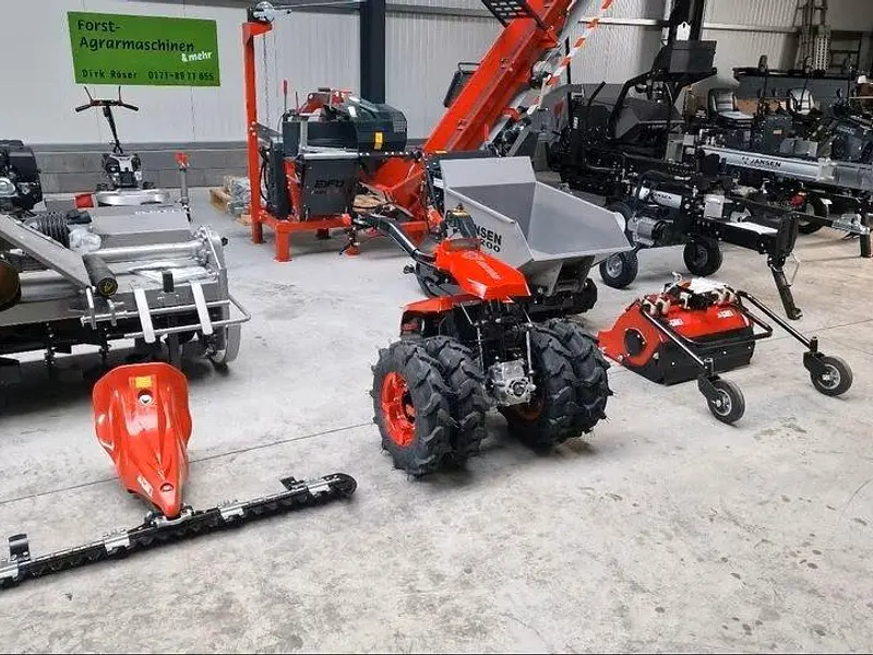Motorgeräteträger Jansen MGT-600E Einachsschlepper E-Starter Neu – Bild 9