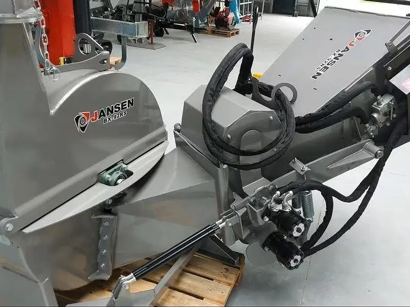 Häcksler Jansen BX-92 RS, Hacker, Schredder, hyd. Einzug – Bild 4