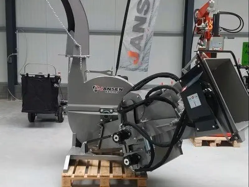 Häcksler Jansen BX-92 RS, Hacker, Schredder, hyd. Einzug