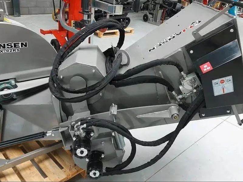 Häcksler Jansen BX-92 RS, Hacker, Schredder, hyd. Einzug – Bild 2