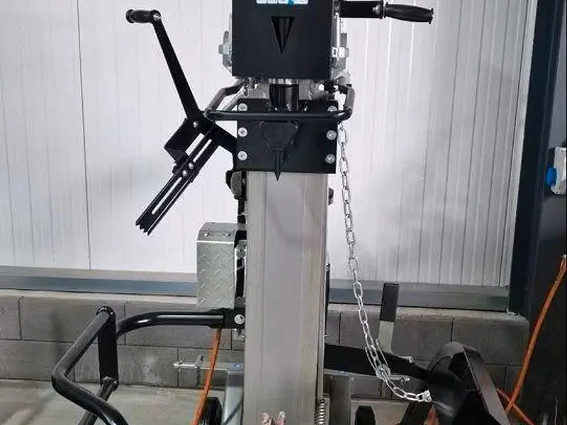 Holzspalter Jansen TS30K, Spalter, Stammheber, Zapfwelle+Elektro – Bild 2