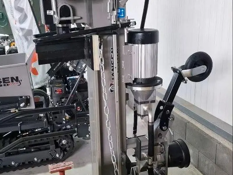 Holzspalter Jansen TS30K, Spalter, Stammheber, Zapfwelle+Elektro – Bild 3