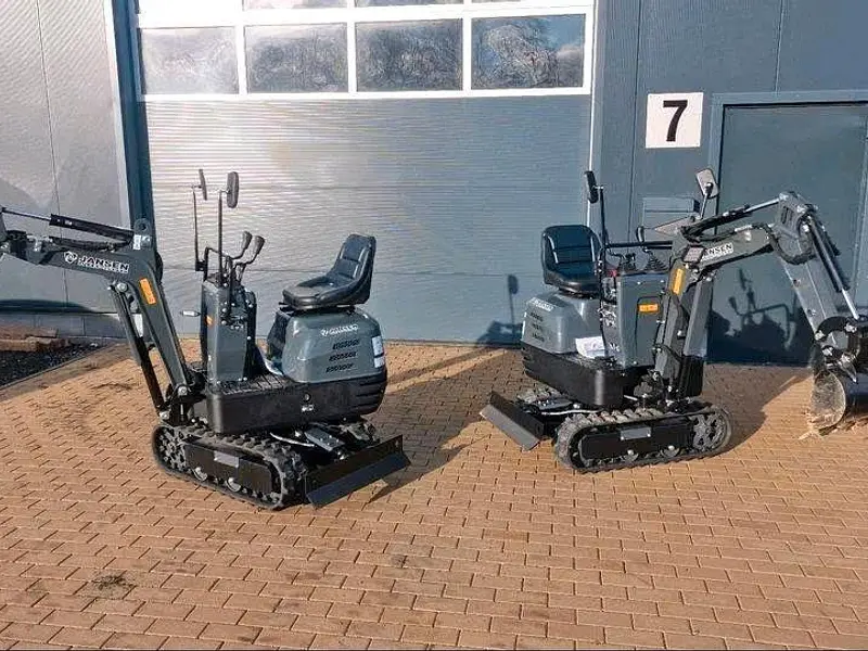 Minibagger Jansen MB 500, Mikrobagger, Bagger, Finanzierung