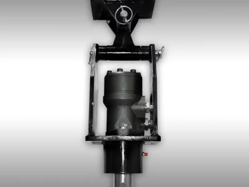 Hydraulik Erdbohrgerät Jansen HBG-1500, Minibagger – Bild 4