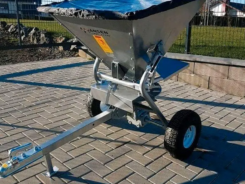 Salzstreuer Jansen SW200 Düngerstreuer Streuwagen – Bild 7
