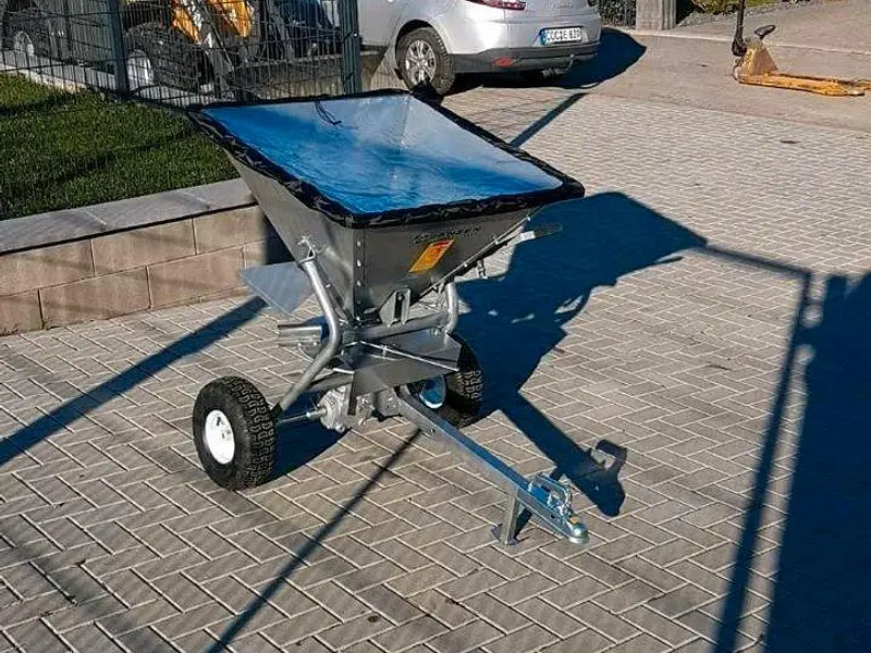 Salzstreuer Jansen SW200 Düngerstreuer Streuwagen – Bild 8