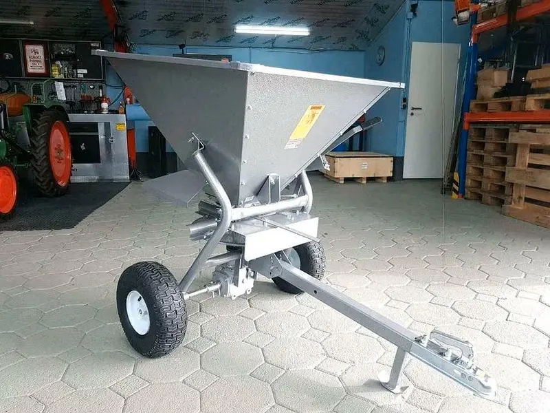 Salzstreuer Jansen SW200 Düngerstreuer Streuwagen – Bild 3
