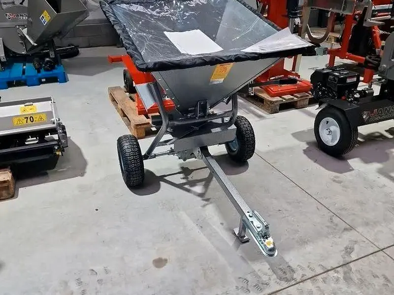 Salzstreuer Jansen SW200 Düngerstreuer Streuwagen – Bild 10