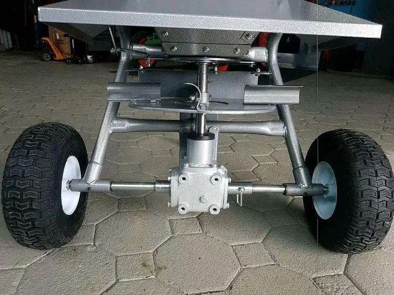 Salzstreuer Jansen SW200 Düngerstreuer Streuwagen – Bild 12