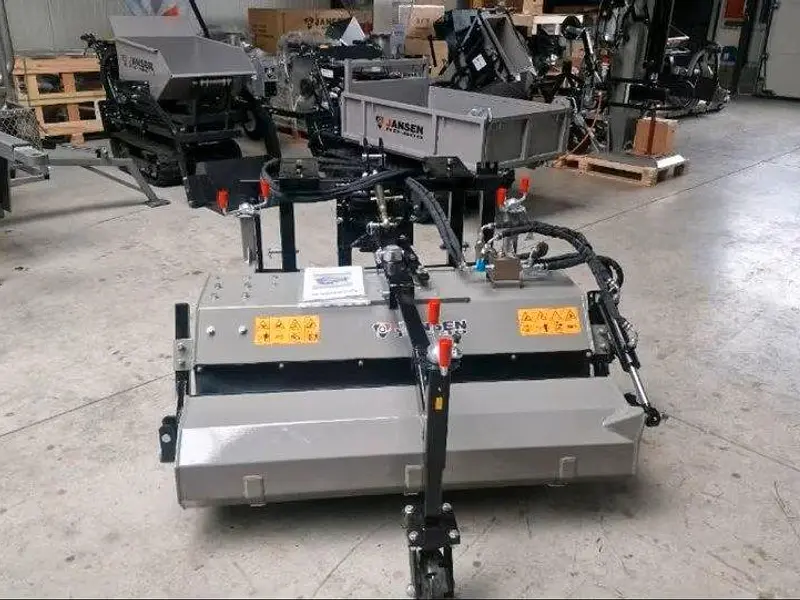 Kehrmaschine Jansen JK-130, Traktor Kehrmaschine, Auffangbehälter – Bild 4