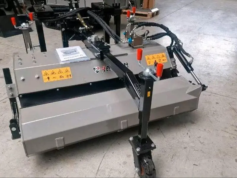 Kehrmaschine Jansen JK-130, Traktor Kehrmaschine, Auffangbehälter – Bild 5