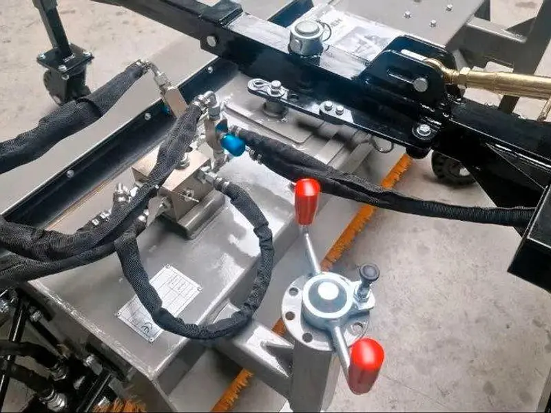 Kehrmaschine Jansen JK-130, Traktor Kehrmaschine, Auffangbehälter – Bild 9