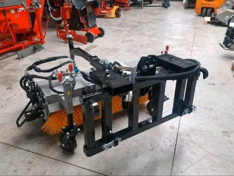 Kehrmaschine Jansen JK-130, Traktor Kehrmaschine, Auffangbehälter – Bild 10