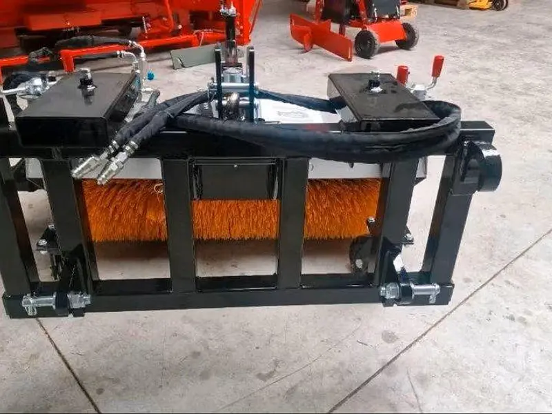 Kehrmaschine Jansen JK-130, Traktor Kehrmaschine, Auffangbehälter – Bild 11