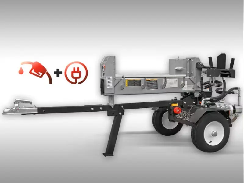 Holzspalter Jansen HS-20DS63K Benzin+Elektromotor, 20 t, 60 cm