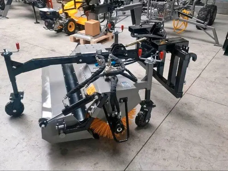 Kehrmaschine Jansen JK-130, Traktor Kehrmaschine, Auffangbehälter – Bild 7