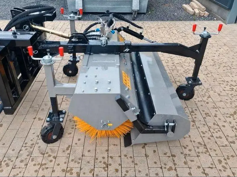 Kehrmaschine Jansen JK-130, Traktor Kehrmaschine, Auffangbehälter – Bild 8