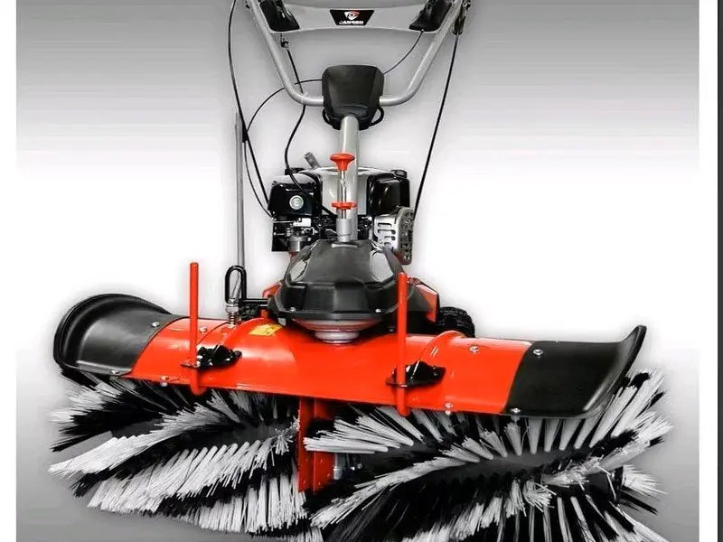 Kehrmaschine Jansen MKB 500 E Schneeschild Auffangbehälter – Bild 2