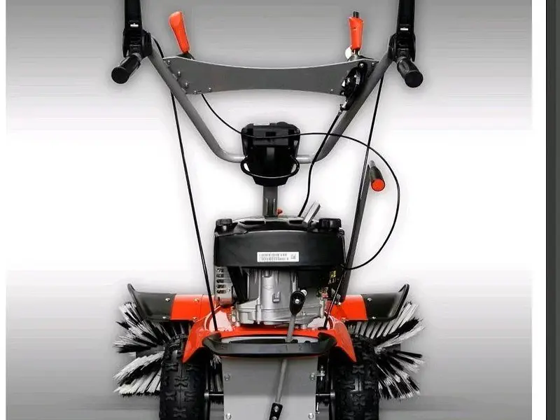 Kehrmaschine Jansen MKB 500 E Schneeschild Auffangbehälter – Bild 3