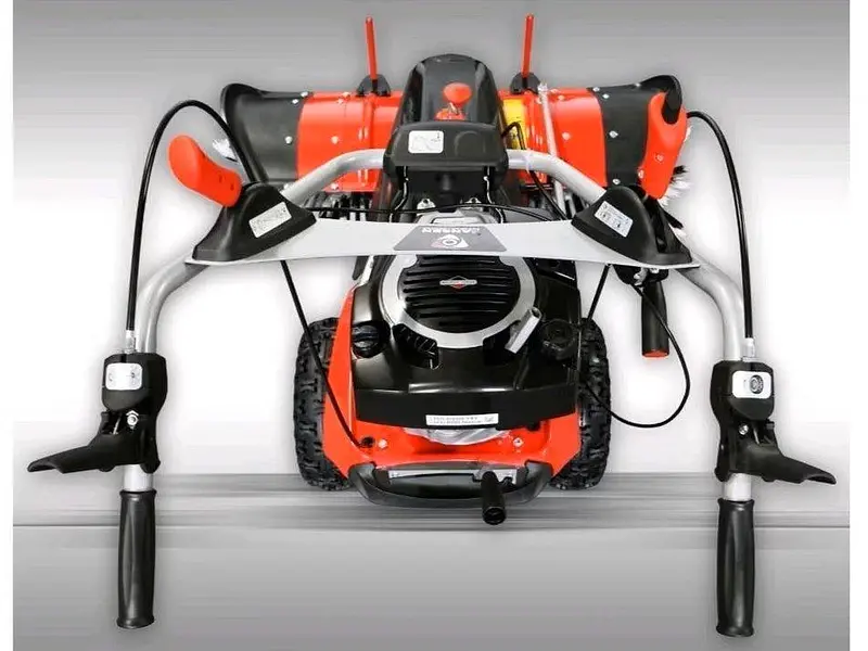 Kehrmaschine Jansen MKB 500 E Schneeschild Auffangbehälter – Bild 5