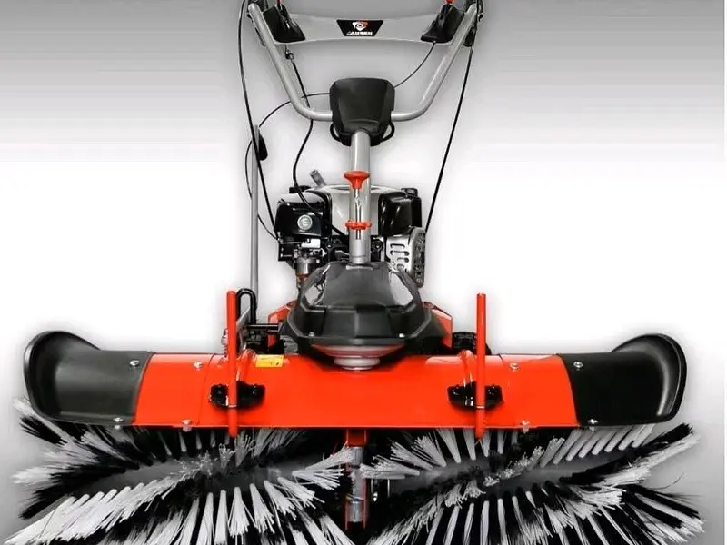 Kehrmaschine Jansen MKB 500 E Schneeschild Auffangbehälter – Bild 6