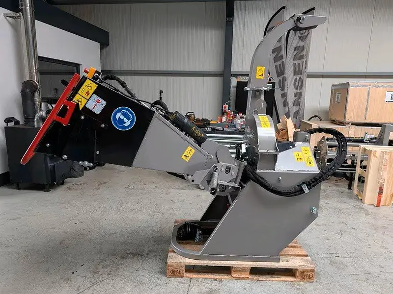 Häcksler Jansen BX-42 RS, Schredder, hyd. Einzug