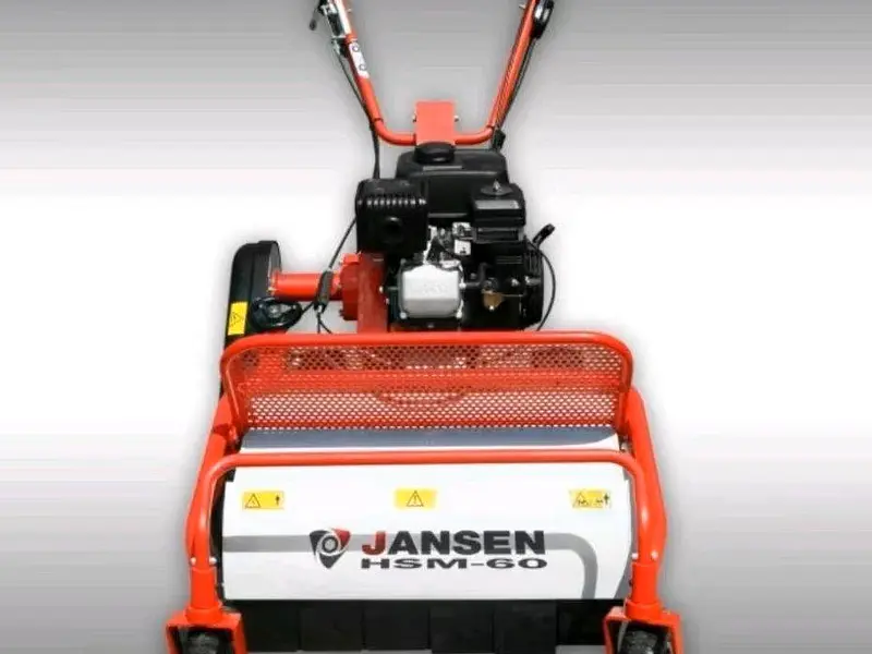 Schlegelmulcher Jansen HSM-60, Hand Mähwerk, Rasenmäher, Mulcher – Bild 2