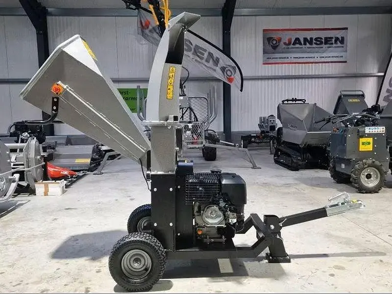 Schredder Jansen GTS 1000 pro, Hächsler, Häcksler Benzinschredder – Bild 2
