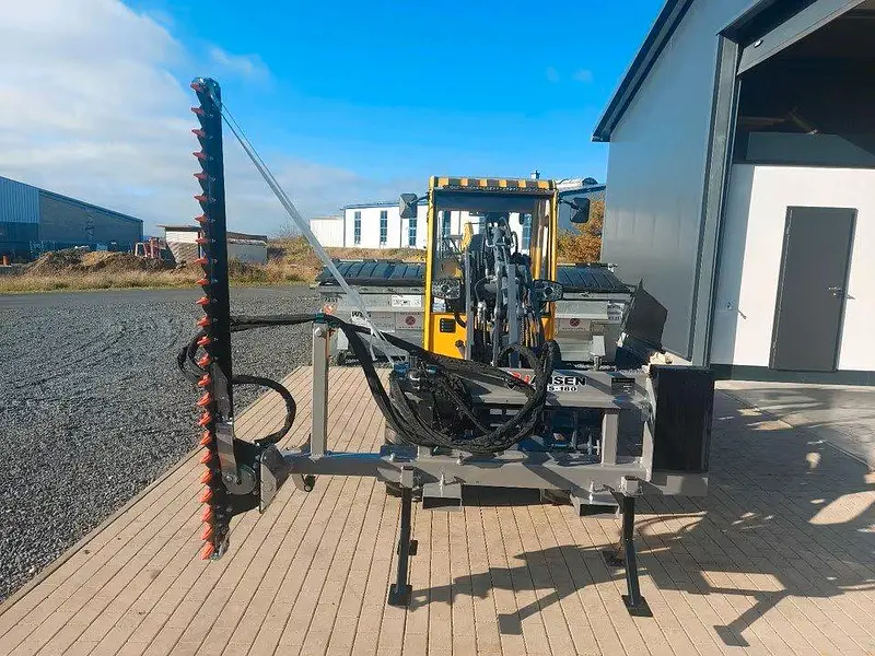 Traktor Hecken Schere Jansen THS-180, Mähbalken, Euroaufnahme – Bild 2