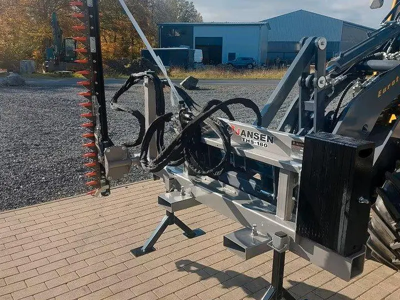 Traktor Hecken Schere Jansen THS-180, Mähbalken, Euroaufnahme – Bild 3