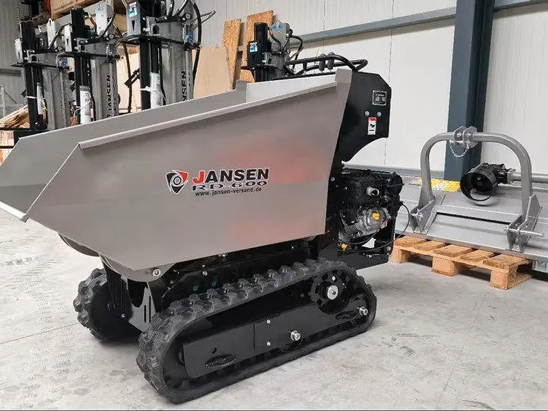 Raupendumper Jansen RD 600, Dumper, Kettendumper, hyd. Antrieb – Bild 2