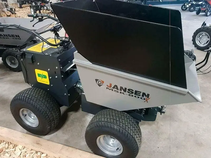 Motorschubkarre Jansen MSK-800X, ALLRAD, Elektro, Pferdehalter – Bild 2