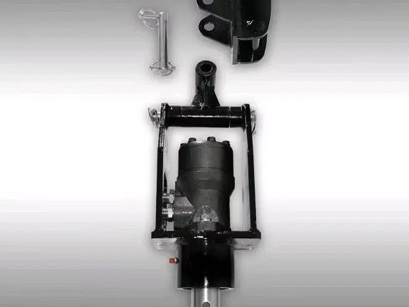 Hydraulik Erdbohrgerät Jansen HBG-1500, Minibagger,Traktor – Bild 3