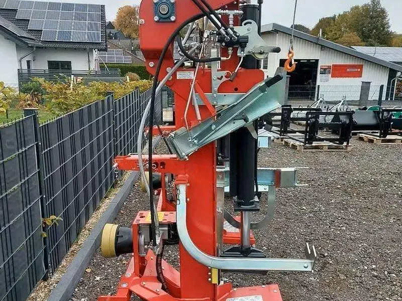 Holzspalter Eifo BR 115, 20 to, Winde hydr. Spalter, Seilwinde – Bild 2