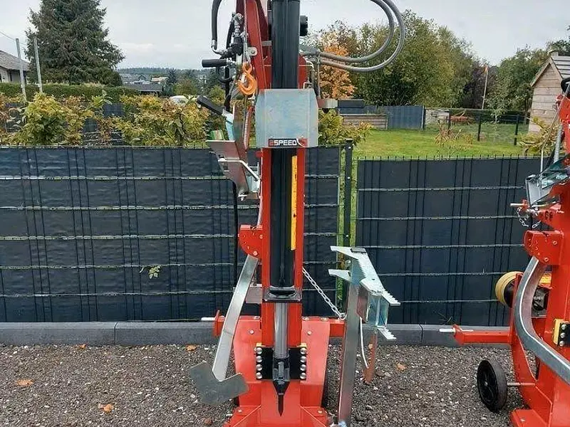 Holzspalter Eifo BR 115, 20 to, Winde hydr. Spalter, Seilwinde – Bild 3