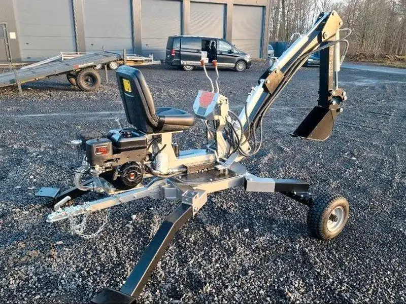 Schreitbagger Jansen MB 360, Bagger, Drehkranz, Minibagger – Bild 2