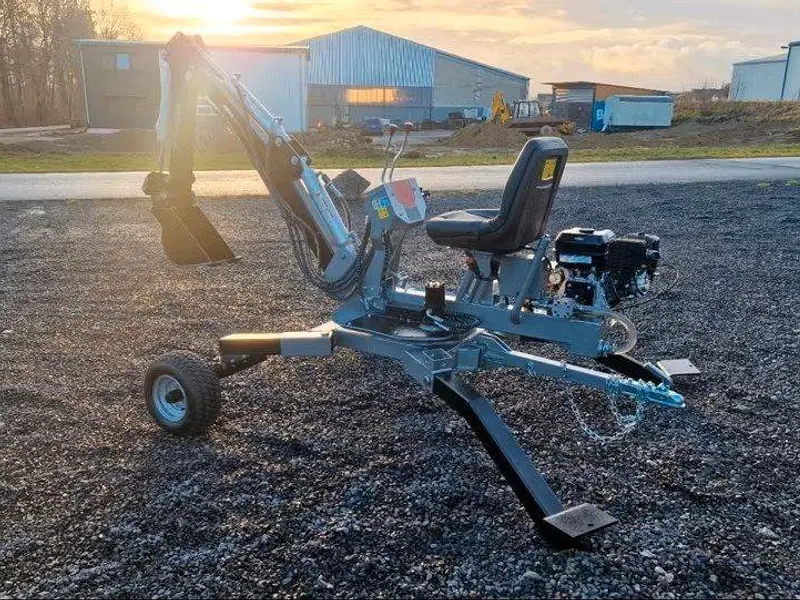 Schreitbagger Jansen MB 360, Bagger, Drehkranz, Minibagger – Bild 4