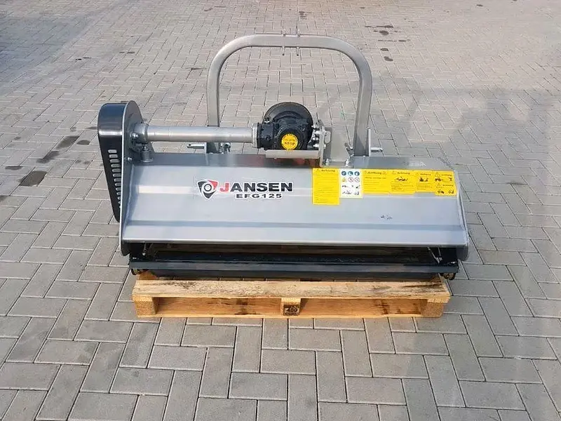 Mulcher Jansen EFG-125 cm, Hammerschlegel, Heckmulcher,stabil